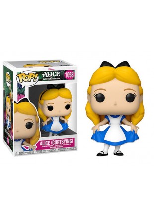 FIGURINE POP! DISNEY ALICE IN WONDERLAND #1058 ALICE (CURTSYING)  (NEUF)