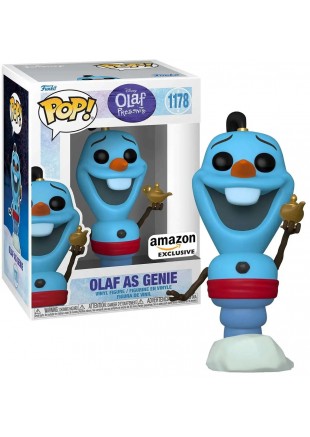 FIGURINE POP! DISNEY OLAF PRESENTS #1178 OLAF AS GENIE  (NEUF)