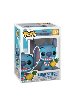 FIGURINE POP! DISNEY LILO & STITCH #1567 LUAU STITCH  (NEUF)