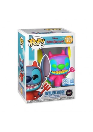 FIGURINE FUNKO POP! DISNEY #1701 DEVILISH STITCH (CHASE)  (NEUF)