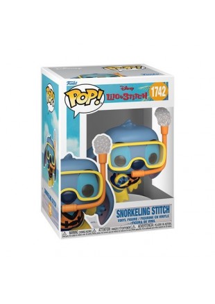 FIGURINE FUNKO POP! DISNEY LILO & STITCH #1742 SNORKELING STITCH  (NEUF)