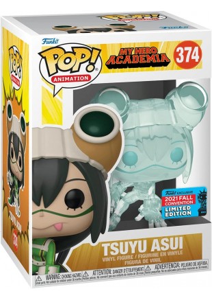 FIGURINE POP ANIMATION MY HERO ACADEMIA CONVENTION D'AUTOMNE 2021 #374 TSUYU ASUI  (NEUF)