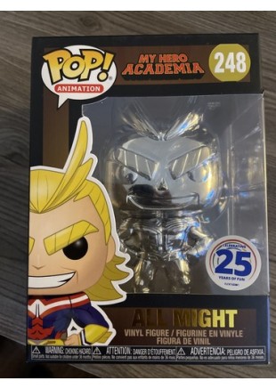 FIGURINE POP ANIMATION MY HERO ACADEMIA 248 ALL MIGHT 25 ANNÉES DE PLAISIRS  (NEUF)