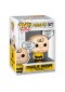 FIGURINE POP! TELEVISION PEANUTS #1677 CHARLIE BROWN  (NEUF)