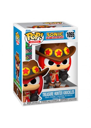 FIGURINE POP! GAMES SONIC THE HEDGEHOG #1055 TRASURE HUNTER KNUCKLES  (NEUF)