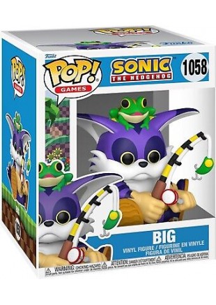 FIGURINE POP! GAMES SONIC THE HEDGEHOG #1058 BIG  (NEUF)