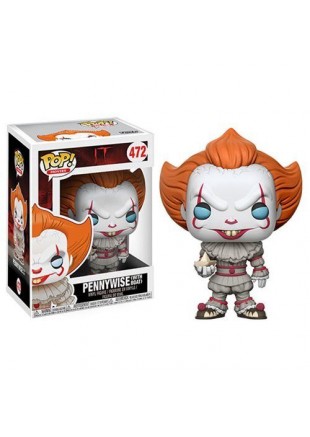 FIGURINE POP! MOVIES IT #472 PENNYWISE (WITH BOAT)  (NEUF)