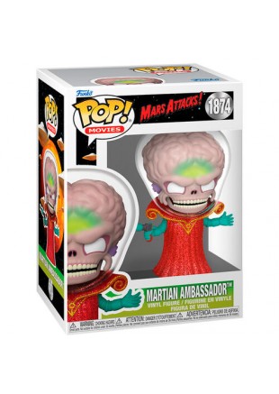 FIGURINE POP! MOVIES MARS ATTACKS! #1874 MARTIAN AMBASSADOR  (NEUF)