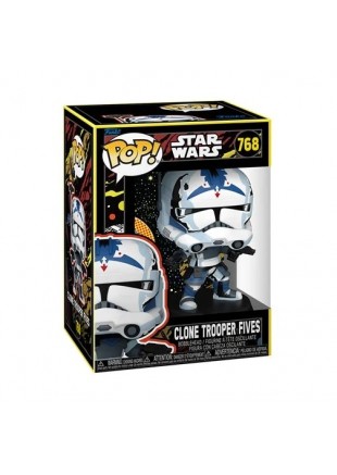 FIGURINE POP! STAR WARS #768 CLONE TROOPER FIVES  (NEUF)