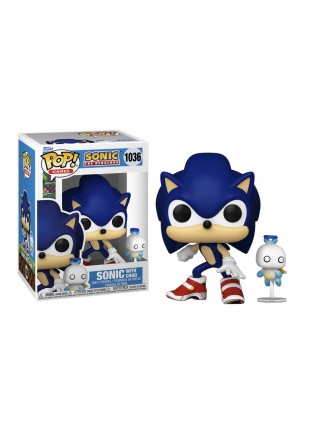 FIGRINE POP! GAMES #1036 SONIC WITH HERO CHAO  (NEUF)