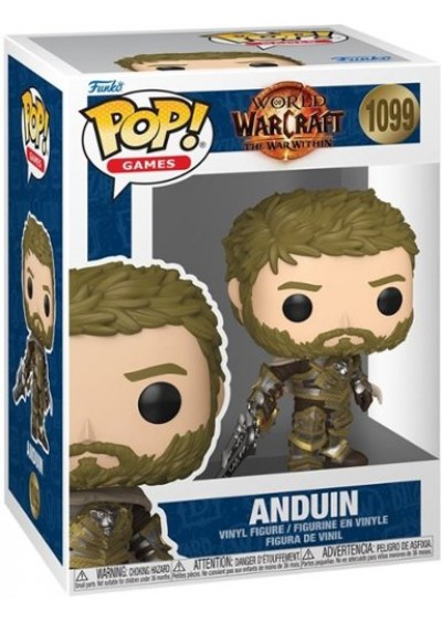 FIGURINE FUNKO POP! GAMES WORLD OF WARCRAFT #1099 ANDUIN (NEUF) FIGURINE FUNKO POP! GAMES WORLD OF WARCRAFT #1099 ANDUIN (NEUF)