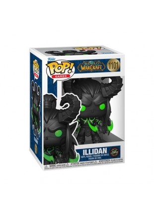 FIGURINE FUNKO POP! GAMES WORLD OF WARCRAFT #1101 ILLIDAN (CHASE)  (NEUF)