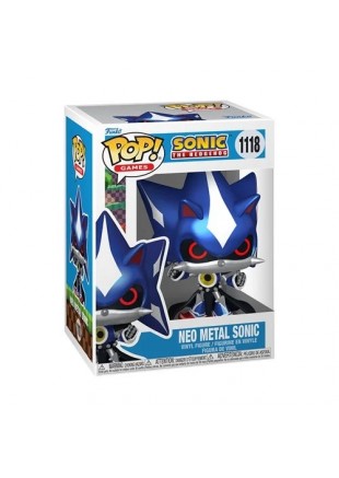 FIGURINE FUNKO POP! GAMES SONIC THE HEDGEHOG #1118 NEO METAL SONIC  (NEUF)