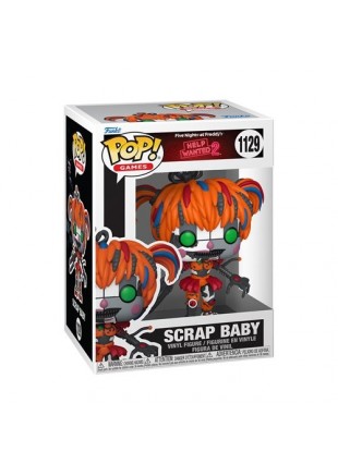 FIGURINE FUNKO POP! GAMES FIVE NIGHT AT FREDDY'S #1129 SCRAP BABY (NEUF) FIGURINE FUNKO POP! GAMES FIVE NIGHT AT FREDDY'S #1129 SCRAP BABY (NEUF)