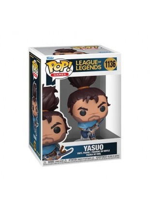 FIGURINE FUNKO POP! GAMES LEAGUE OF LEGENDS #1136 YASUO (NEUF) FIGURINE FUNKO POP! GAMES LEAGUE OF LEGENDS #1136 YASUO (NEUF)