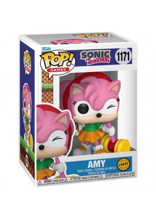 FIGURINE FUNKO POP! GAMES SONIC THE HEDGEHOG #1171 AMY CHASE (NEUF) FIGURINE FUNKO POP! GAMES SONIC THE HEDGEHOG #1171 AMY CHASE (NEUF)