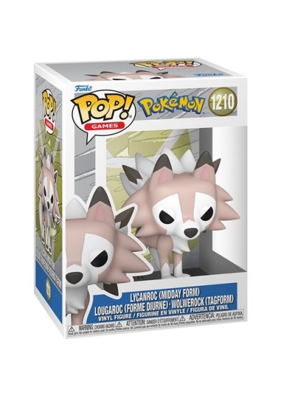 FIGURINE FUNKO POP! GAMES POKÉMON #1210 LYCANROC (MIDDAY FORM) - LOUGAROC (FORME DIURNE) (NEUF) FIGURINE FUNKO POP! GAMES POKÉMON #1210 LYCANROC (MIDDAY FORM) - LOUGAROC (FORME DIURNE) (NEUF)