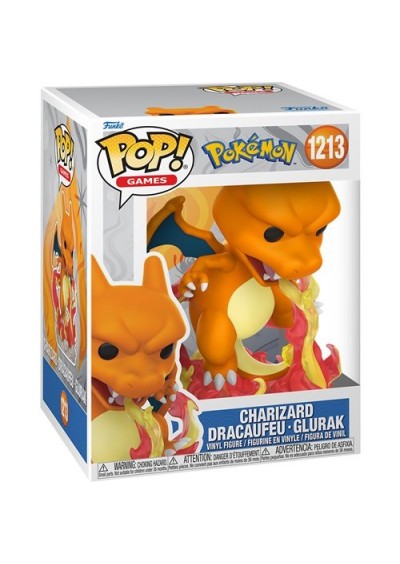 FIGURINE FUNKO POP! GAMES POKEMON #1213 CHARIZARD - DRACAUFEU (NEUF) FIGURINE FUNKO POP! GAMES POKEMON #1213 CHARIZARD - DRACAUFEU (NEUF)