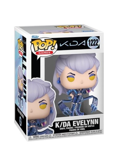 FIGURINE FUNKO POP! GAMES LEAGUE OF LEGENDS #1222 K/DA EVELYNN (NEUF) FIGURINE FUNKO POP! GAMES LEAGUE OF LEGENDS #1222 K/DA EVELYNN (NEUF)