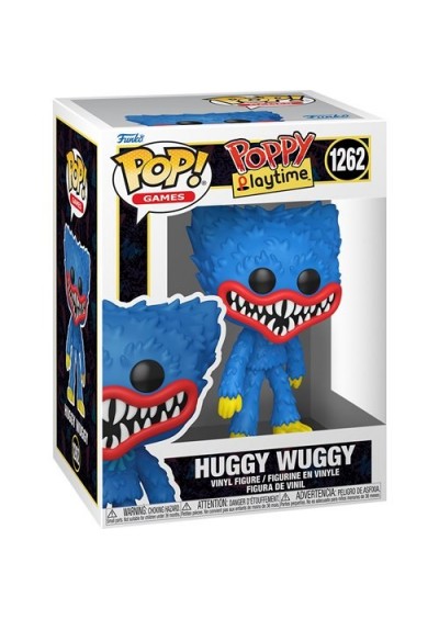 FIGURINE FUNKO POP! GAMES POPPY PLAYTIME #1262 HUGGY WUGGY (NEUF) FIGURINE FUNKO POP! GAMES POPPY PLAYTIME #1262 HUGGY WUGGY (NEUF)