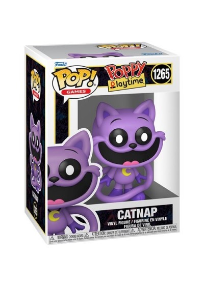 FIGURINE FUNKO POP! GAMES POPPY PLAYTIME #1265 CATNAP (NEUF) FIGURINE FUNKO POP! GAMES POPPY PLAYTIME #1265 CATNAP (NEUF)