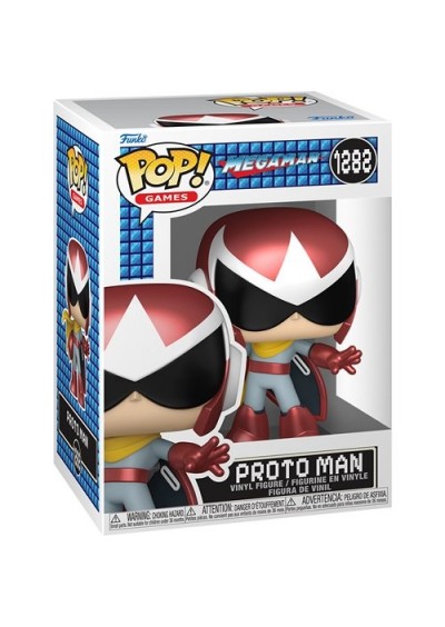 FIGURINE FUNKO POP! GAMES MEGA MAN #1282 PROTO MAN (NEUF) FIGURINE FUNKO POP! GAMES MEGA MAN #1282 PROTO MAN (NEUF)