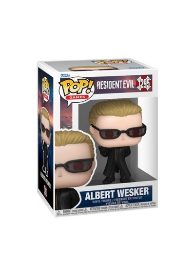FIGURINE FUNKO POP! GAMES RESIDENT EVIL #1295 ALBERT WESKER (NEUF) FIGURINE FUNKO POP! GAMES RESIDENT EVIL #1295 ALBERT WESKER (NEUF)