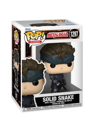 FIGURINE FUNKO POP! GAMES METAL GEAR SOLID #1297 SOLID SNAKE (NEUF) FIGURINE FUNKO POP! GAMES METAL GEAR SOLID #1297 SOLID SNAKE (NEUF)