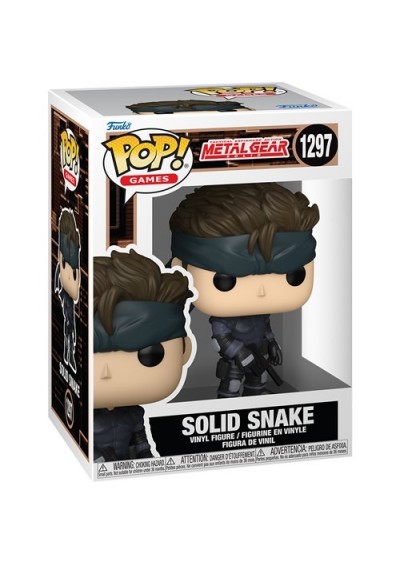 FIGURINE FUNKO POP! GAMES METAL GEAR SOLID #1297 SOLID SNAKE (NEUF) FIGURINE FUNKO POP! GAMES METAL GEAR SOLID #1297 SOLID SNAKE (NEUF)