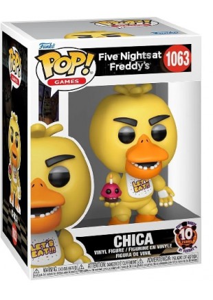 FIGURINE POP! GAMES FIVE NIGHTS AT FREDDY'S #1063 CHICA  (NEUF)