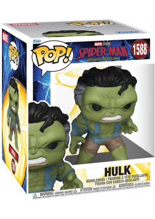 FIGURINE FUNKO POP! MARVEL SPIDER-MAN BRAND NEW DAY #1588 HULK  (NEUF)