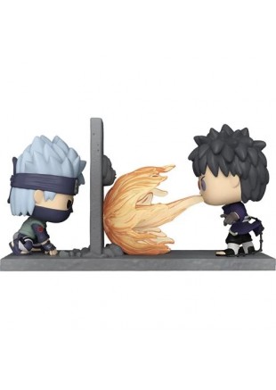 FIGURINE POP! MOMENT NARUTO SHIPPUDEN #1618 KAKASHI VS. OBITO  (NEUF)
