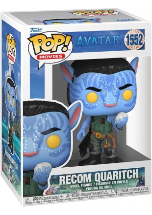 FIGURINE FUNKO POP! MOVIES AVATAR #1552 RECOM QUARITCH (NEUF) FIGURINE FUNKO POP! MOVIES AVATAR #1552 RECOM QUARITCH (NEUF)