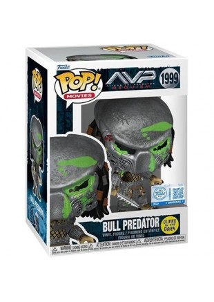 FIGURINE FUNKO POP! MOVIES ALIEN VS PREDATOR #1999 BULL PREDATOR  (NEUF)