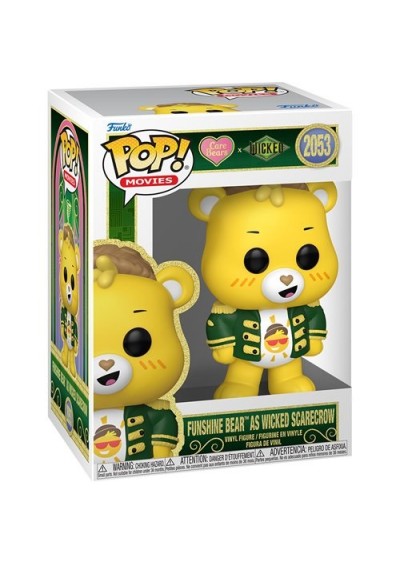 FIGURINE FUNKO POP! MOVIES CARE BEARS X WICKED #2053 FUNSHINE BEAR AS WICKED SCARECROW (NEUF) FIGURINE FUNKO POP! MOVIES CARE BEARS X WICKED #2053 FUNSHINE BEAR AS WICKED SCARECROW (NEUF)