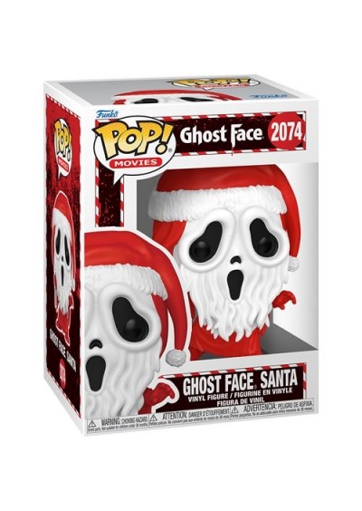 FIGURINE FUNKO POP! MOVIES #2074 GHOST FACE SANTA (NEUF) FIGURINE FUNKO POP! MOVIES #2074 GHOST FACE SANTA (NEUF)