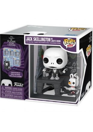 FIGURINE FUNKO POP! NOOK DISNEY THE NIGHTMARE BEFORE CHRISTMAS JACK SKELLINGTON IN JACK'S ROOM (NEUF) FIGURINE FUNKO POP! NOOK DISNEY THE NIGHTMARE BEFORE CHRISTMAS JACK SKELLINGTON IN JACK'S ROOM (NEUF)