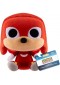 PELUCHE FUNKO POP! SONICH THE HEDGEHOG KNUCKLES  (NEUF)