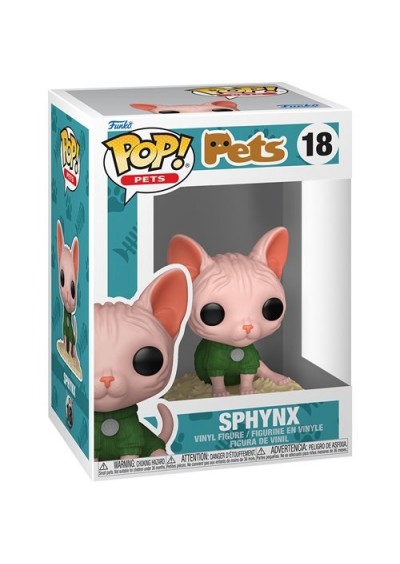 FIGURINE FUNKO POP! PETS #18 SPHYNX (NEUF) FIGURINE FUNKO POP! PETS #18 SPHYNX (NEUF)