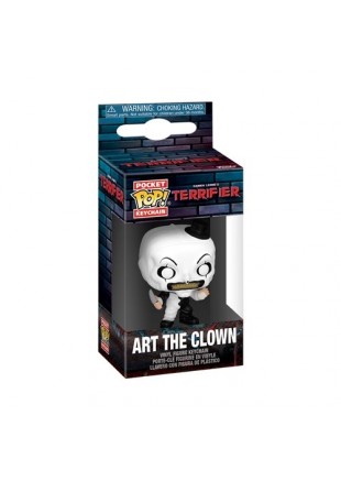 PORTE CLÉ POCKET POP! TERRIFIER ART THE CLOWN  (NEUF)