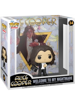 FIGURINE POP! ALBUMS #34 ALICE COOPER WELCOME TO MY NIGHTMARE  (NEUF)