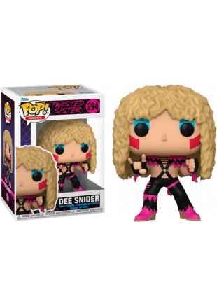 FIGURINE POP! TWISTED SISTER ROCKS #294 DEE SNIDER  (NEUF)