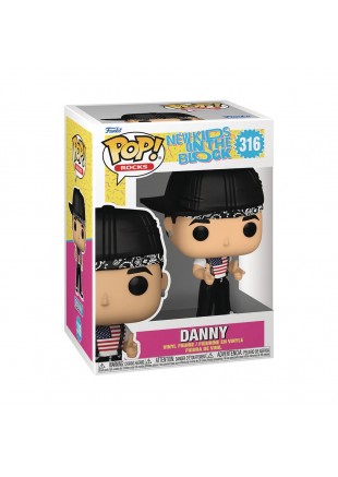 FIGURINE FUNKO POP! ROCKS NEW KIDS ON THE BLOCK #316 DANNY  (NEUF)