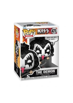 FIGURINE FUNKO POP! ROCKS KISS #471 THE DEMON  (NEUF)