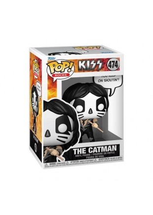 FIGURINE FUNKO POP! ROCKS KISS #474 THE CATMAN  (NEUF)