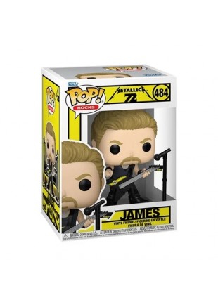 FIGURINE FUNKO POP! ROCKS METALLICA 72 #484 JAMES  (NEUF)