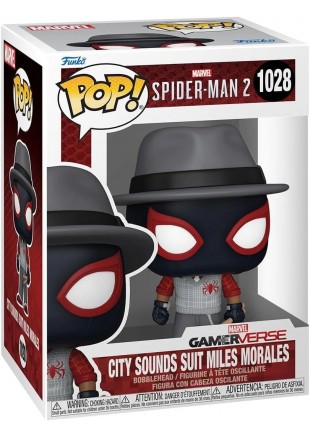 FIGURINE POP! MARVEL SPIDER-MAN 2 #1028 CITY SOUNDS SUIT MILES MORALES (NEUF) FIGURINE POP! MARVEL SPIDER-MAN 2 #1028 CITY SOUNDS SUIT MILES MORALES (NEUF)