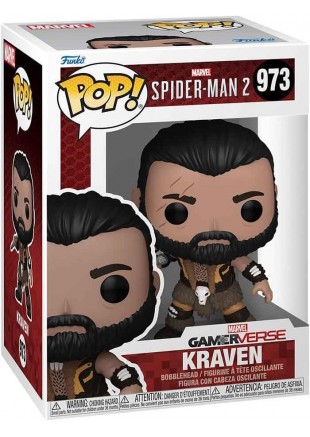 FIGURINE POP! MARVEL SPIDER-MAN 2 #973 KRAVEN (NEUF) FIGURINE POP! MARVEL SPIDER-MAN 2 #973 KRAVEN (NEUF)
