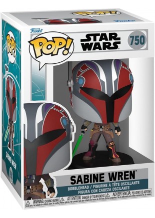 FIGURINE POP! STAR WARS #750 SABINE WREN  (NEUF)