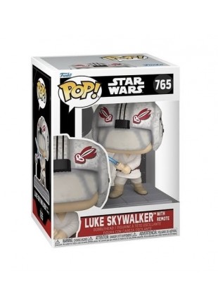 FIGURINE POP! STAR WARS #765 LUKE SKYWALKER WITH REMOTE  (NEUF)